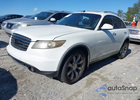 2006 Infiniti Fx35 из США, поврежденный, VIN JNRAS08W06X210203